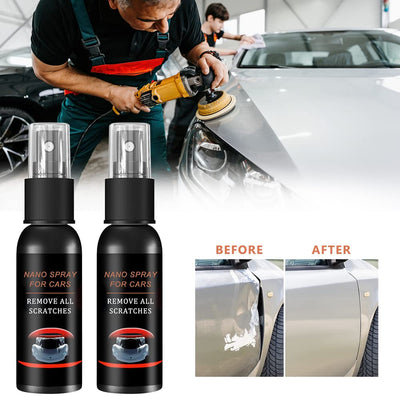 Spray per La Rimozione Dei Graffi, Nano Spray per Auto Antigraffio, Verniciatura Auto Rapida Ad Alta Protezione, Auto Nano Coating Polish E Restauratore Di Vernice