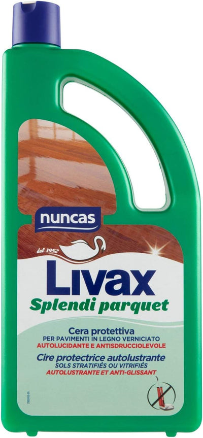 Livax Splendi Parquet Cera Protettiva per Pavimenti in Legno - 1L