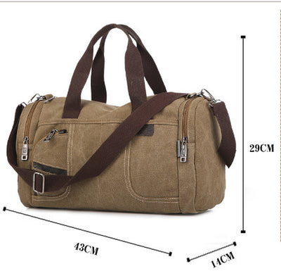 Large-Capacity Canvas Tote