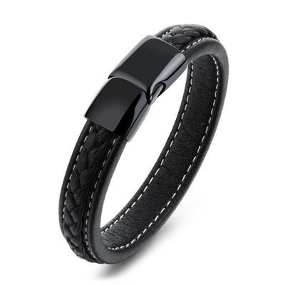 Black Titanium Steel Bracelet