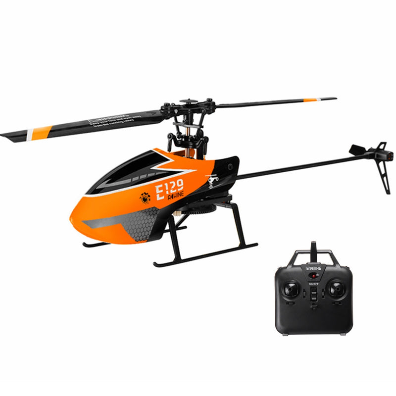 E129 2.4G 4CH 6-Axis Gyro Altitude Hold Flybarless RC Helicopter RTF