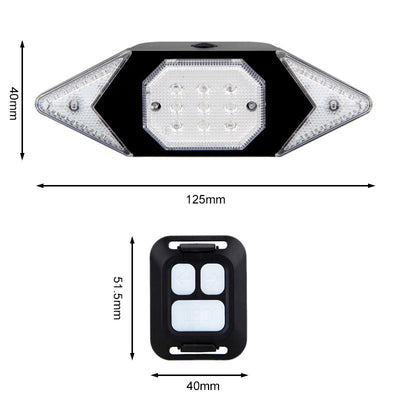 USB Rechargeable Bicycle Turn Signal