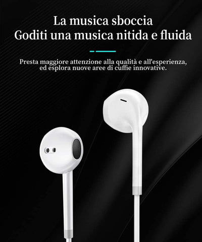 Auricolari per Iphone 12,Cuffie per Iphone 11,Cuffiette per Iphone 8 Stereo Hifi,Con Microfono E Controllo Del Volume,Compatibles Con Iphone 11/11Pro/12/12 Pro/13/13 Pro/8/8 Plus/7 Plus/Xr/X/Xs