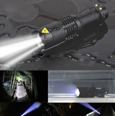 Telescopic Zoom LED Flashlight