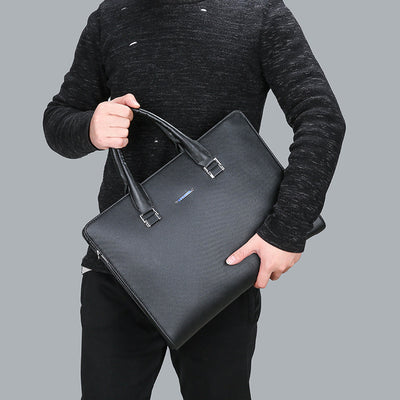 A One-Shoulder Cross-Slung Male Business Briefcase