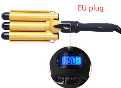 Hair Curling Iron LCD Display