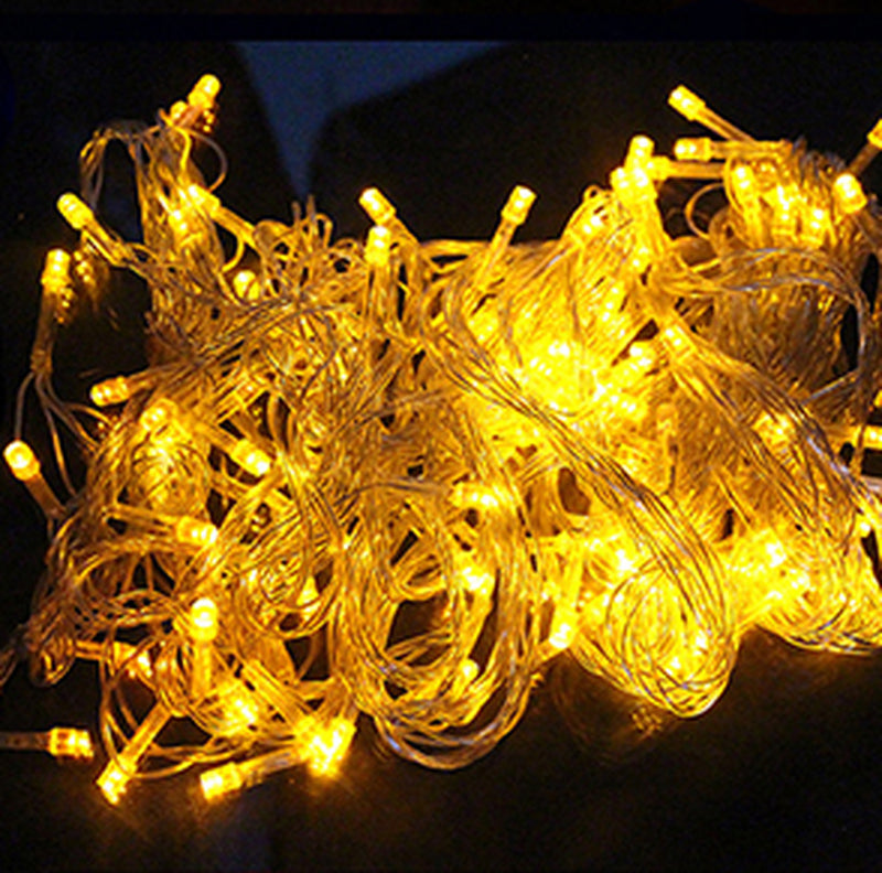 LED Fairy String Lights Multicolor Garland Beads Outdoor Waterproof Holiday Party Christmas Tree Decor