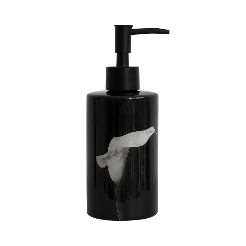 Ceramic Bottled Shampoo Shower Gel Large Capacity Push Type