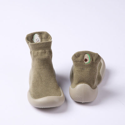 Children'S Toddler Step Soft Bottom Non-Slip Cartoon Cotton Baby Shoes