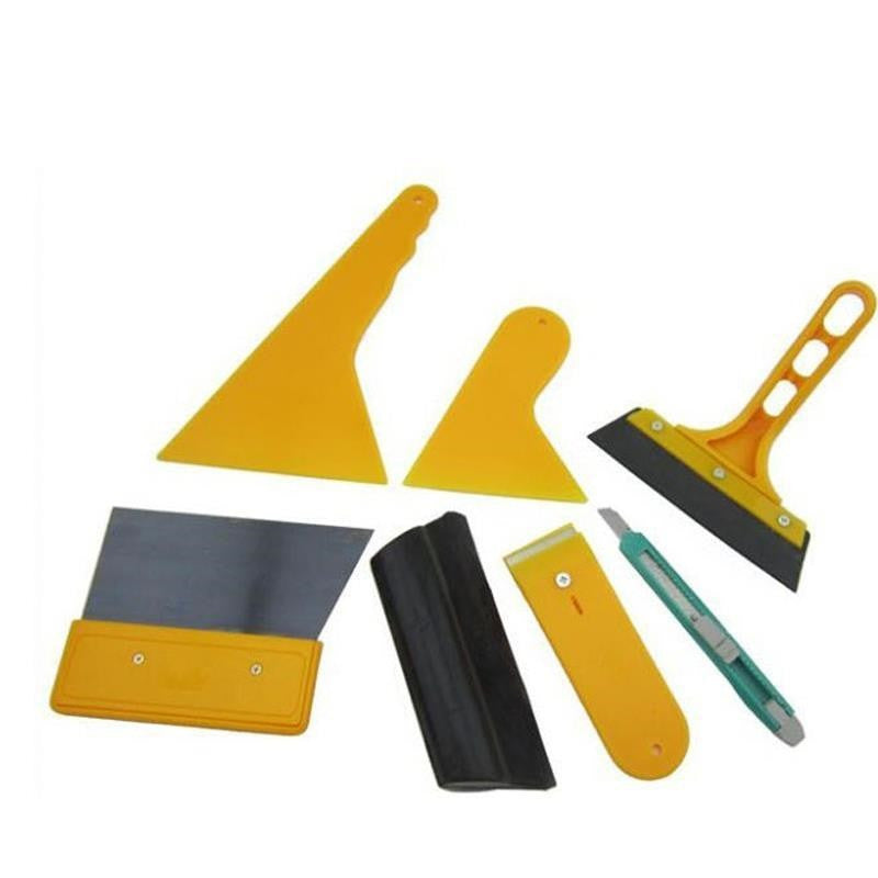 Seven-piece car foil tool set