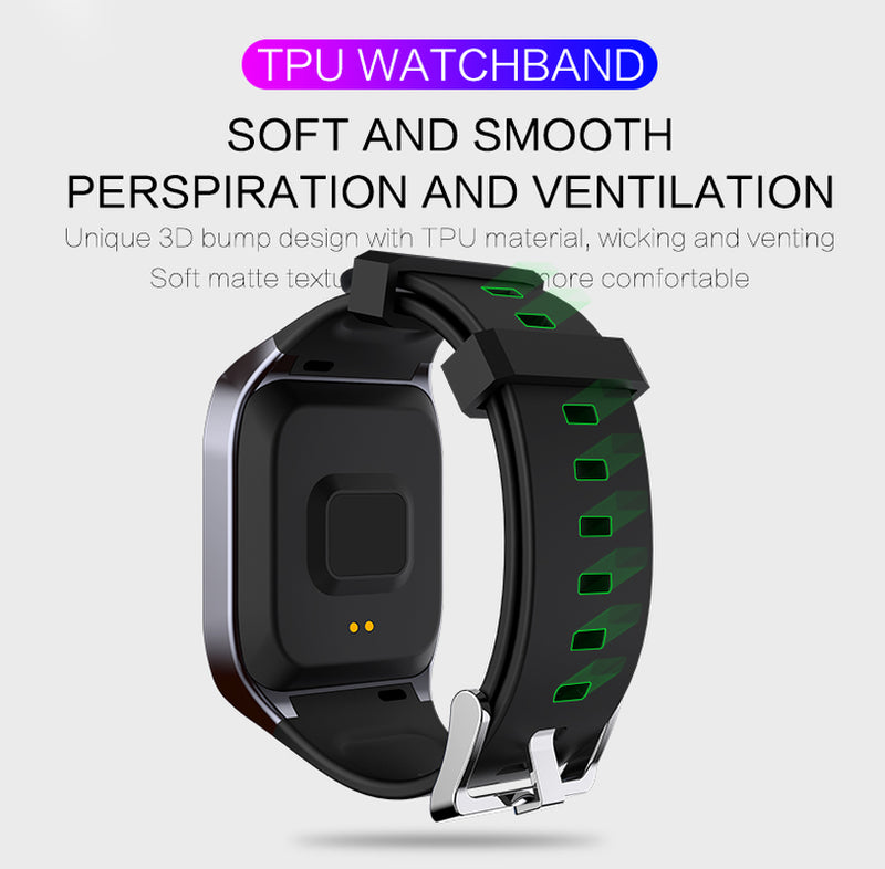 Intelligent Bracelet Color Screen Watch Bluetooth Men&