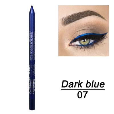 Eyeliner Dual Use Gel Eyeliner Pen for Long Lasting Waterproof and Sweat Proof