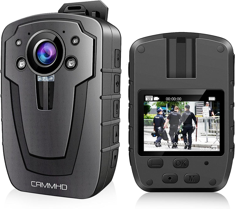 1296P 64GB Body Cam 12 Ore Con Audio E Video Design Della Scheda Esterna Scheda Di Memoria Sostituibile