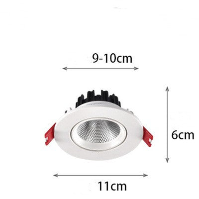 Household Wall Washing Lamp COB Spotlight Led Sky Lamp Angle Adjustable