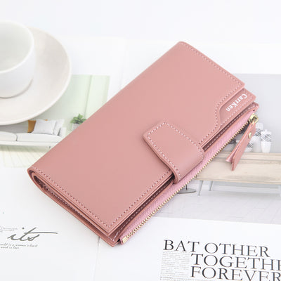 Women'S Wallet Long Wallet Women Zipper Card