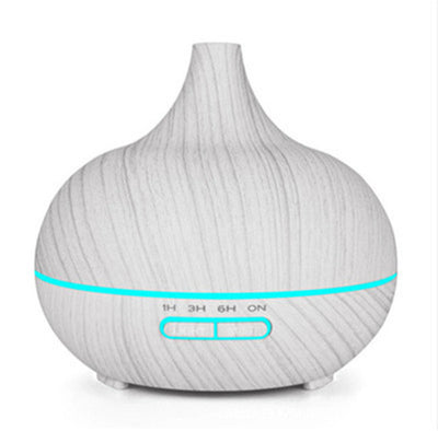 Ultrasonic Aroma Diffuser Humidifier Wood Grain