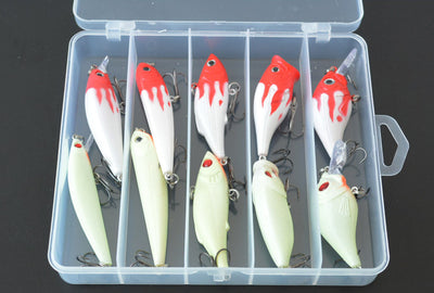 Wholesale Lure Bait Fake Bait Imitation Bait Full Swimming Bait Lure Lure Lure Night Light Fish Gear Suit