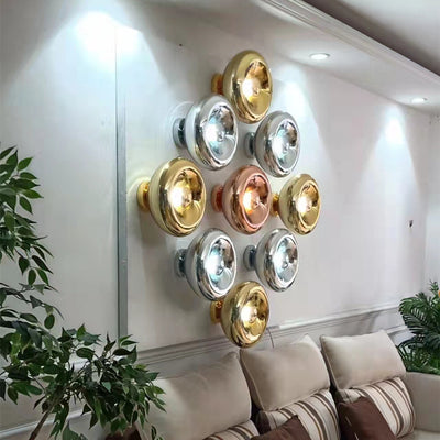 Modern Light Luxury Simple Creative Combination Wall Lamp