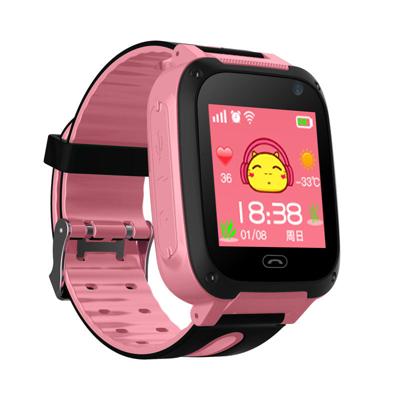 Gifted Children Touch Screen Smart Wearable Phone Watch with GPS Positioning anti Loss Function