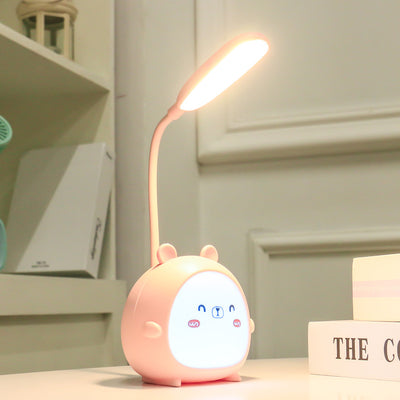 Cartoon Deer Cute Led Charging Eye Protection Student Bedroom Dormitory Folding Reading Lamp