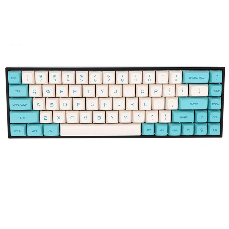 68-Key Mechanical Keyboard PBT Keycap