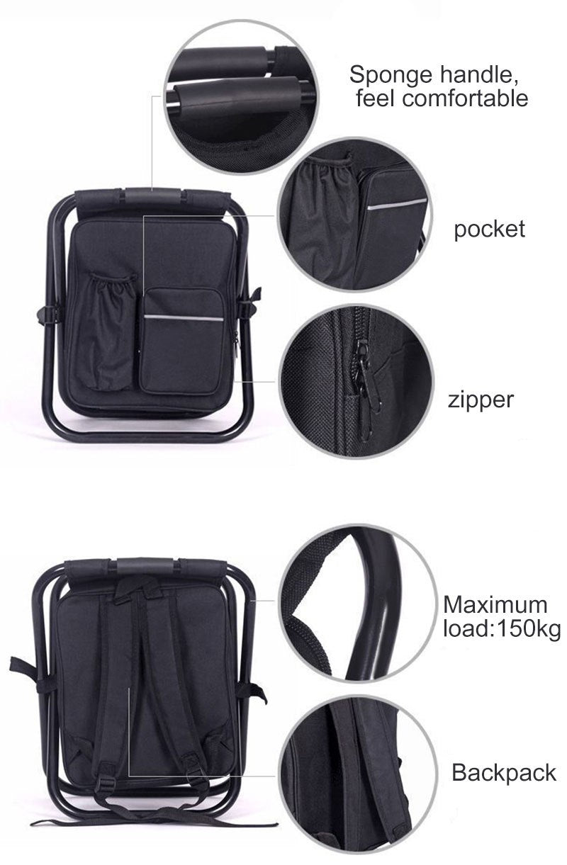 Backpack Travel Storage Cooler Bag Chair