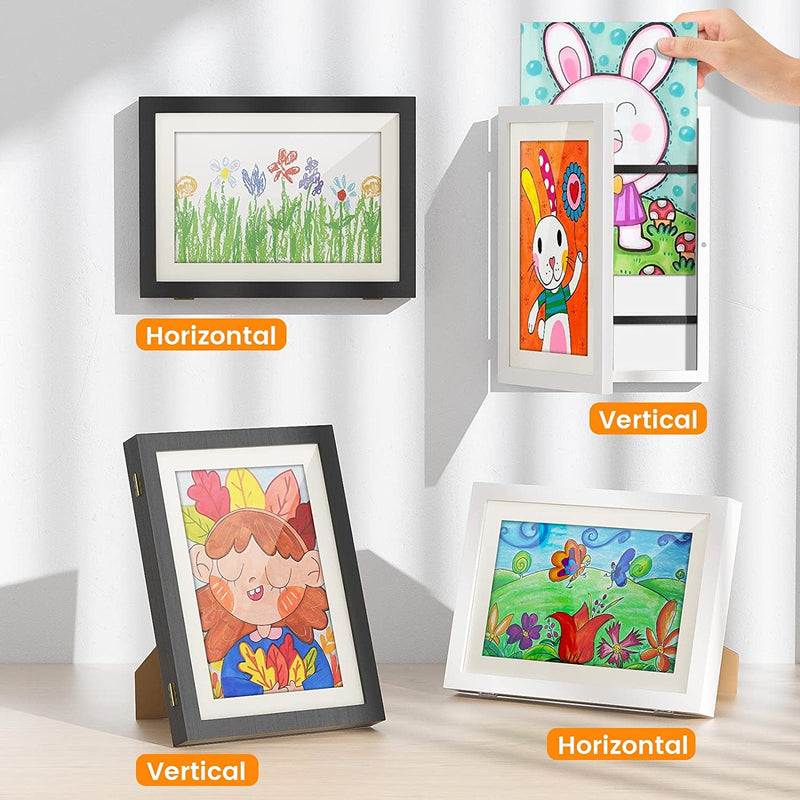 Disegni Bambini Cornice - Cornici Artistiche Bambini, Cornici per Disegni per Bambini A4 Cornice per Esposizione Di Opere D&