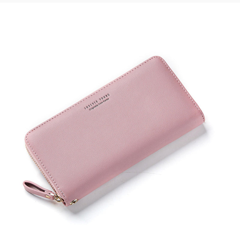 Simple and Fashionable Long Zipper Phone Bag