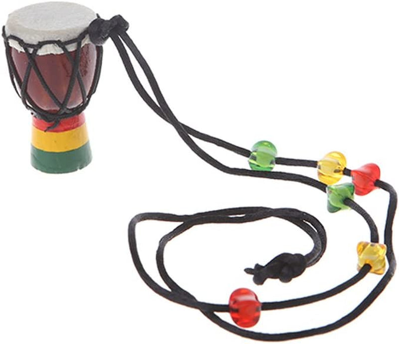 - Bongo in Legno Classico Jambe Drummer Mini Djembe Percussioni Africane a Mano Tamburo Regalo