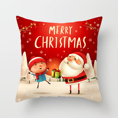 Santa Snowman Pillowcase