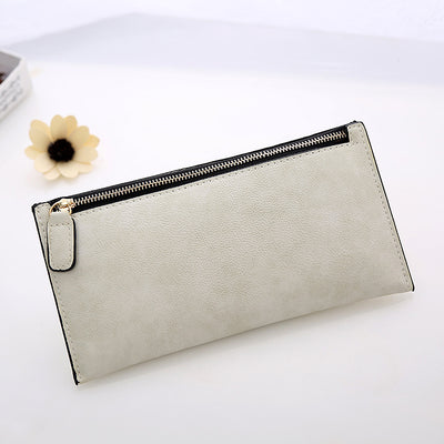 Women'S Purse Ladies Wallet Long Money Bags Simple Style