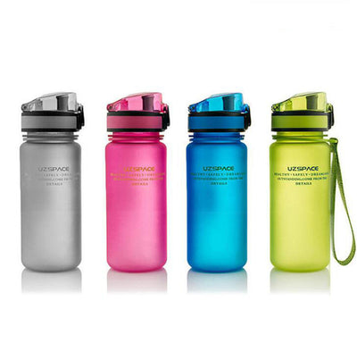 Sports Water Bottle 500ML Outdoor Travel Portable Leak-Proof Beverage Appliance