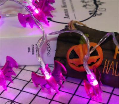 Halloween Battery Remote Control USB LED String Lights