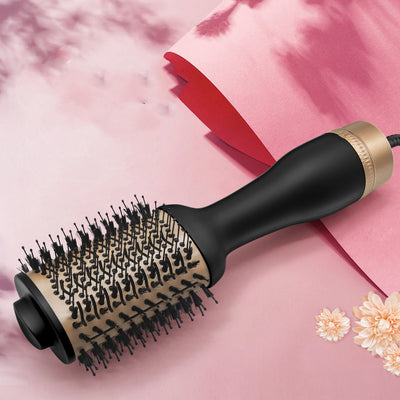 Hot-Air Comb Combo Hair Straightener