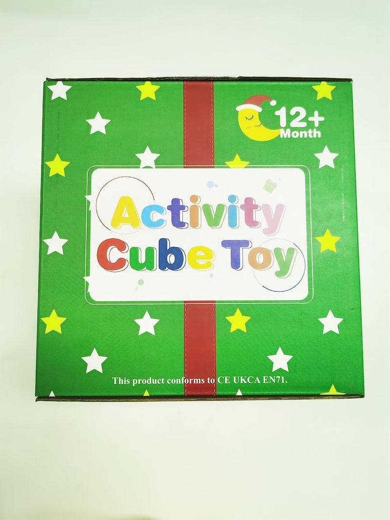 Cubo Di Abilità Motorie in Legno - Giochi Montessori 1 Anno Labirinto Di Perline - Giochi Educativi Gioco Di Smistamento Multiattivita Legno - Natale Compleanno Giochi Regalo Bambini 1 2 3