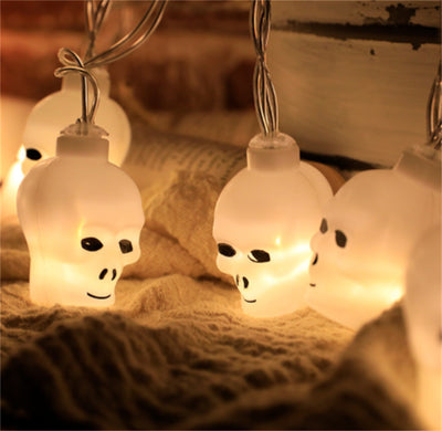 Halloween Battery Remote Control USB LED String Lights