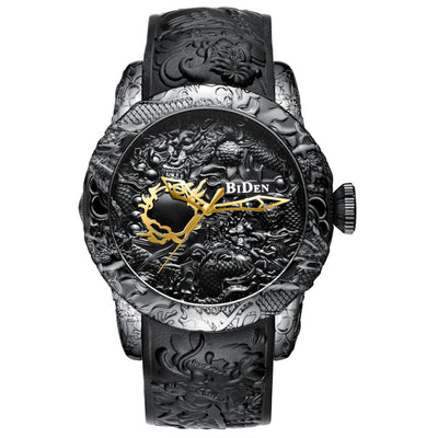 Dragon Pattern Mechanical Watch