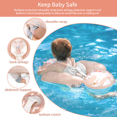 Infant Baby Children'S Swimming Ring Underarm Sunscreen Shade New Style