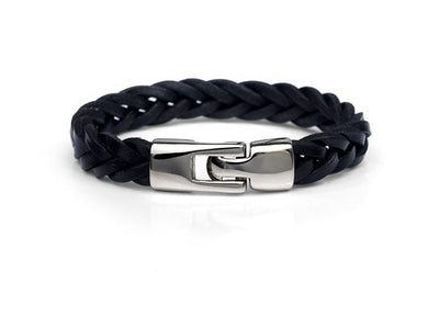 Leather Alloy Vintage Hand-Woven Bracelet