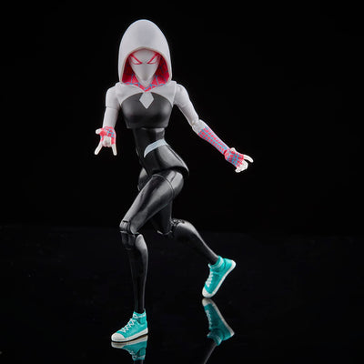 Marvel Legends Series, Spider-Gwen, Action Figure Da 15, Ispirata Al Film ""Spider-Man: across the Spider-Verse (Part One)"", 4 Accessori