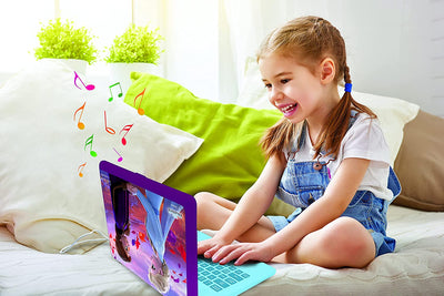 Disney Frozen 2 Computer Portatile Educativo Bilingue Italiano/Inglese 124 Attività Matematica Logica Musica Orologio Jc598Fzi5 3+Anni