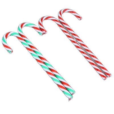 Acrylic Christmas Cane Plastic Decoration Pendant