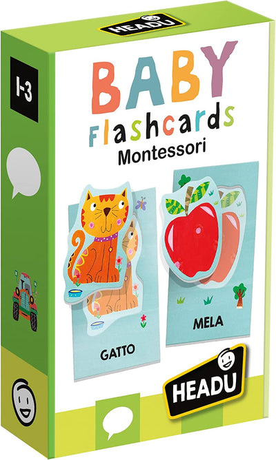 - Baby Flashcards Montessori Gioco Educativo, Multicolore, IT21666