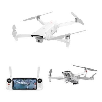 X8 SE 2022 V2 10KM FPV with 3-Axis Gimbal 4K Camera HDR Video GPS 35Mins Flight Time RC Quadcopter RTF with Airthrow Megaphone Module