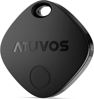 Smart Tracker Tag, Bluetooth Localizzatore Compatibile Con Apple Dov'È (Solo Ios), Trova Oggetti E Chiavi/Bagagli/Valigie/Zaini/Portafogli, Batteria Sostituibile, IP67 Impermeabile,1 Pezzo Nero