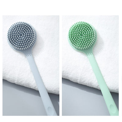 New Silicone Bath Brush Double-Sided Scrubbing