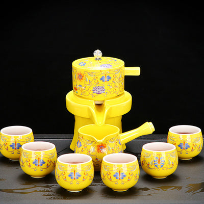 Lazy Tea Set High Grade Ceramic Household