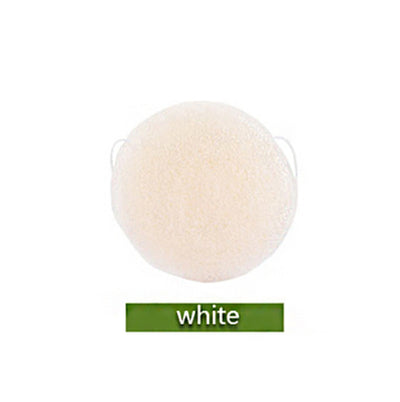 Natural round Shap Konjac Sponge Face Cleaning Sponge