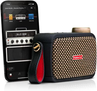 Spark GO 5 W Amplificatore Smart Ultra Portatile per Chitarra, Amplificatore per Cuffie E Altoparlante Bluetooth Con App Smart per Chitarra Elettrica, Acustica O Basso