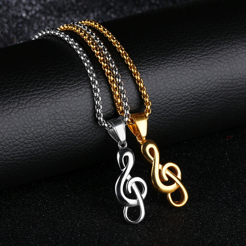 Music Symbol Necklace